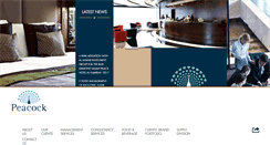 Desktop Screenshot of peacock-international.com